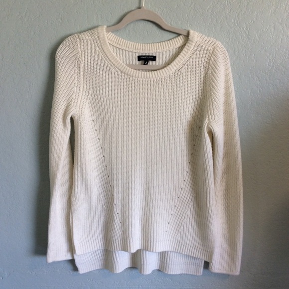 KENNETH COLE cream sweater Women’s Size S - Picture 6 of 7